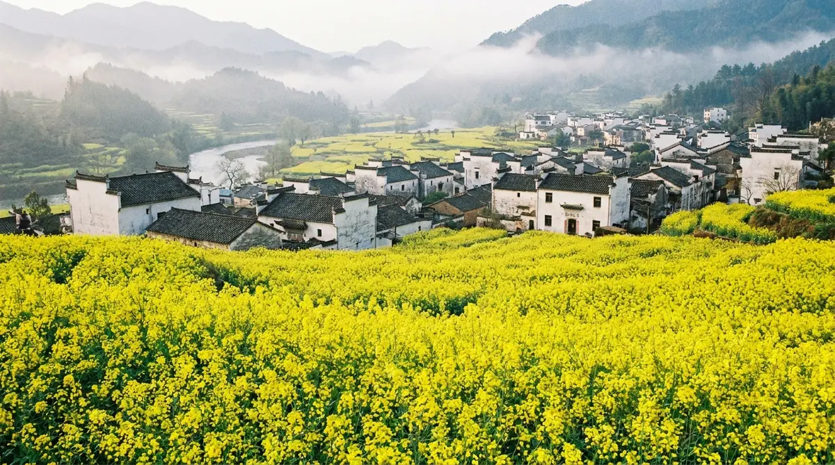 江嶺油菜花海